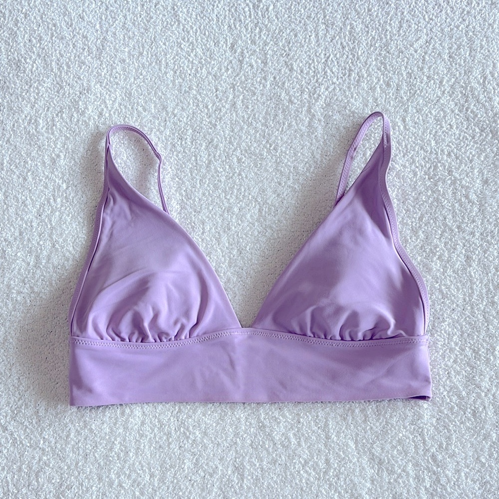 Aerie triangle swim top